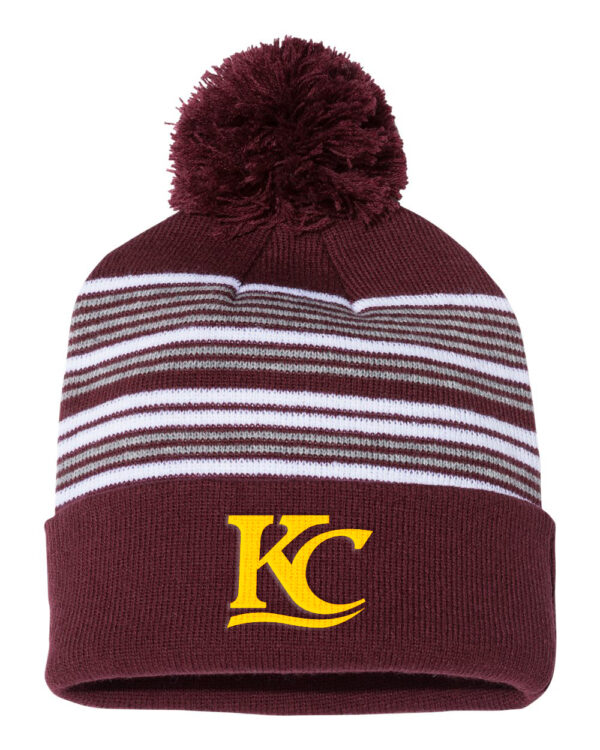 KC Striped Beanie