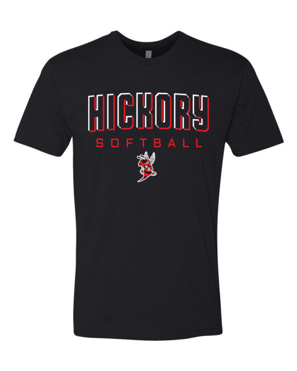 Hickory Softball City Black Butter T