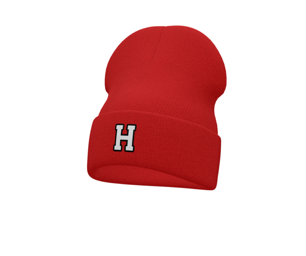 Hornets Red Knit Beanie