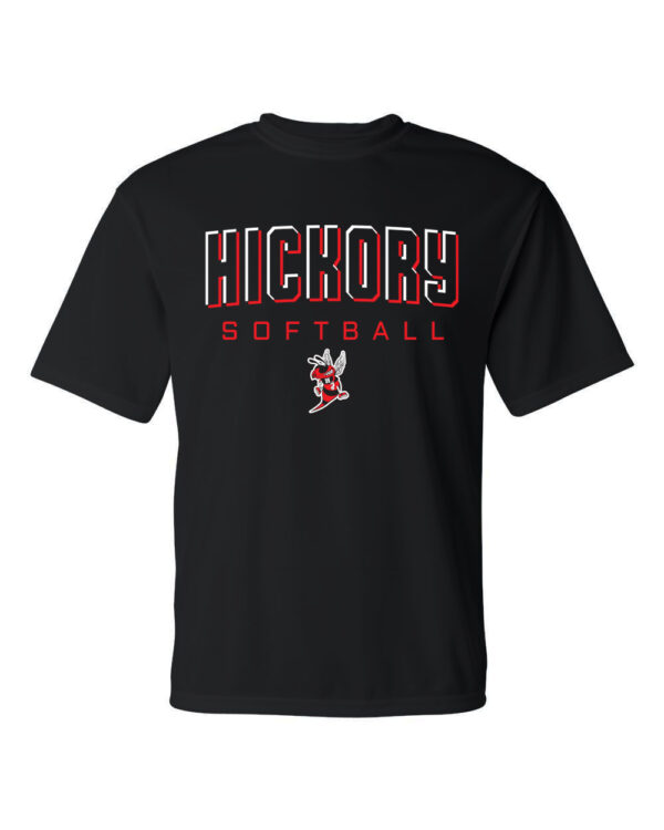 Hickory Softball City Black Dry Fit