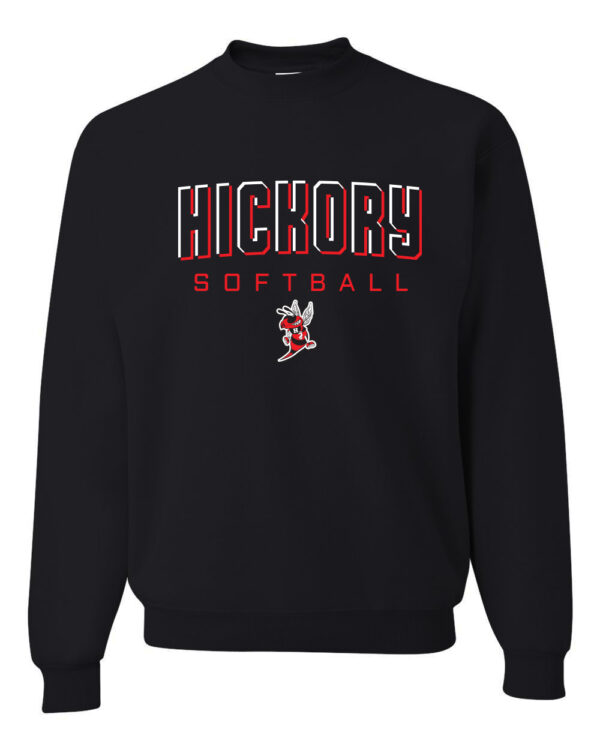 Hickory Softball City Black Sweatshirt