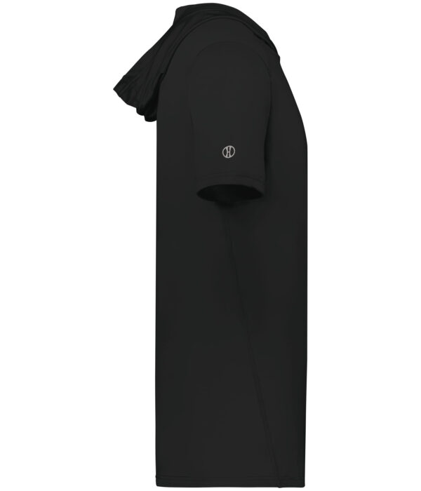 Hickory Baseball Black Dry Fit Hooded Shirt - Image 2