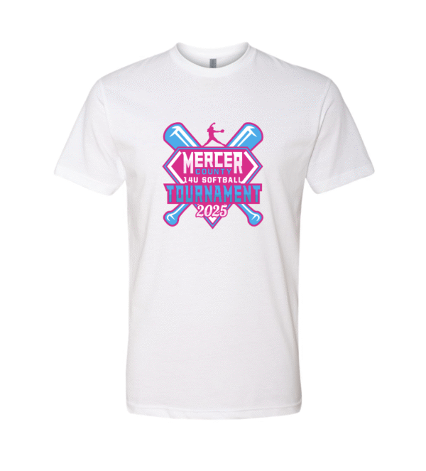 14U Mercer County Softball Tourney Shirt - Image 4