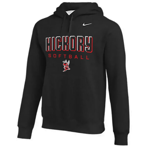 Hickory Softball City Nike Club Hoodie