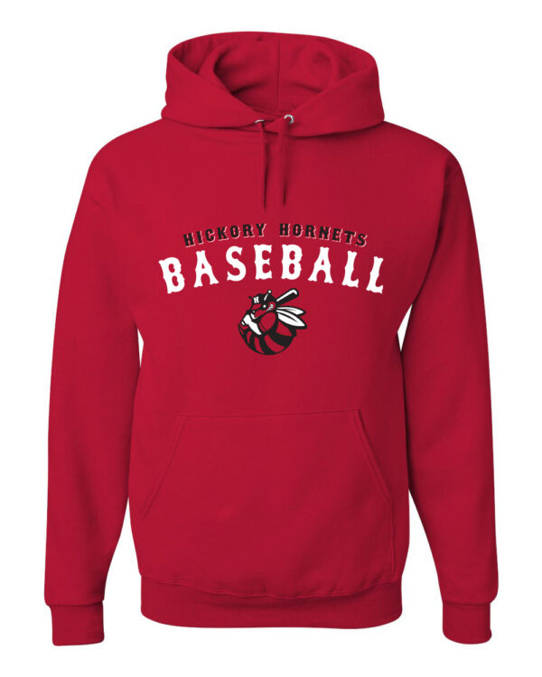 Hornets Baseball Red Hoodie