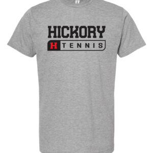 Hickory Tennis Gray Soft T-Shirt