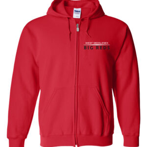 WM Big Reds Full Zip Hoodie