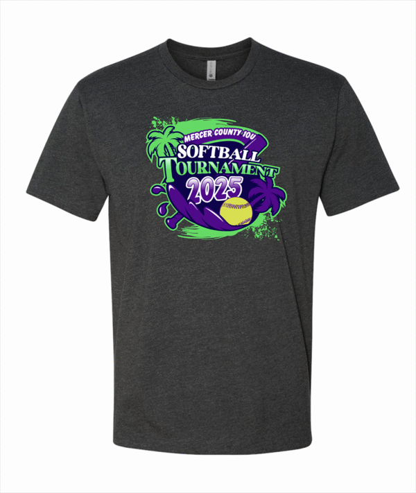10U Mercer County Softball Tourney Shirt 2025 - Image 4