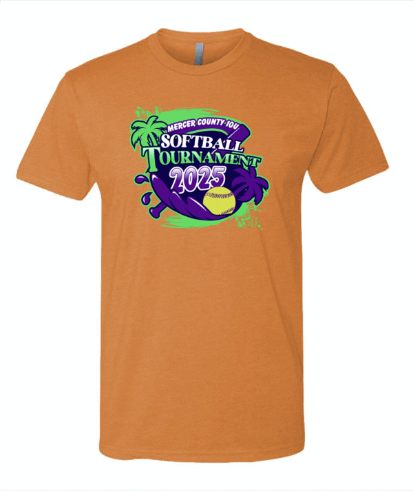 10U Mercer County Softball Tourney Shirt 2025 - Image 3
