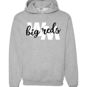 WM Big Reds Curly Hoodie