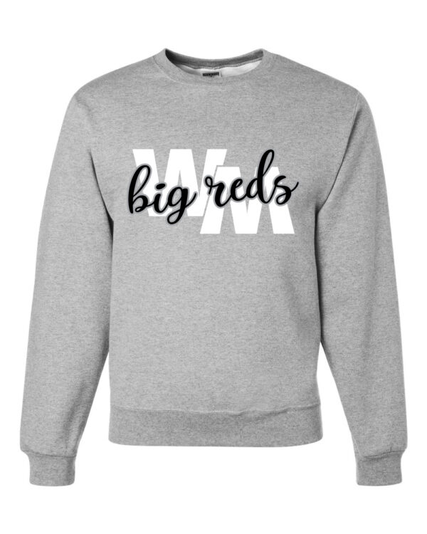 WM Big Reds Curly Sweatshirt