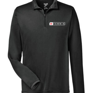 HHS Tennis Black 1/4 Zip Pullover