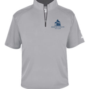 MC Tax Office Silver Lightweight 1/4 Zip Shirt